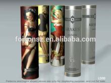 good quality wine tin box/ red wine packaging