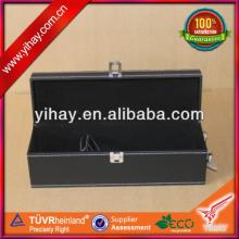Make in China Luxury PU  leather  Single  bottle  Grape & Red  Wine   Box 