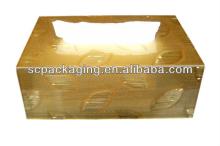 champagne color tissue box