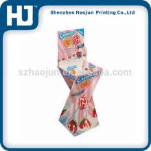 Unique design corrugated cardboard lollipop display best price used retail displays for sale