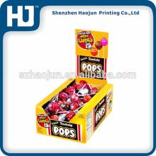 Lollipop Candy color  paper   display   box  for retailing
