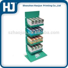 Top quality cardboard pallet floor tray stands for shop chewing gum display