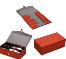Duluxe Red Wine Paper Box Paper Wine Box Packing Foldable Magnetic Wine Box(High Quality,Fast Printi