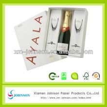 big size champagne bottle gift box