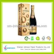 low price champagne gift box for one bottle