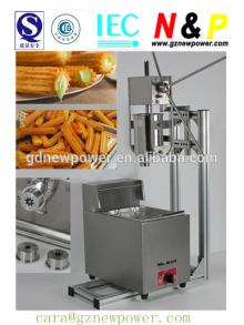 sliver satinless steel Spanish churros machine for sale
