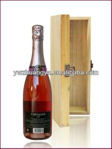 New Spirit Packaging Wooden Champagne Flute Gift Box