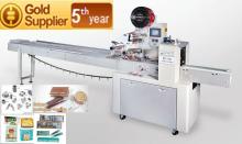 Automatic plastic film wrapping machines for chocolate bar