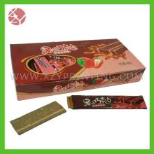 Chocolate bar natural paper box