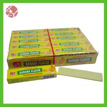Banana  chewing   gum   stick  acid  free  paper box