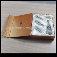 Luxury leather jewelry gift box/Design gift box/Champagne flute gift box