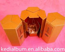 Red wine bottle gift box and cardboard gift boxes for wine bottles