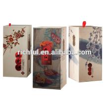 China Printing Factory Red Wine Box Packaging Gift Boxes