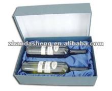 silver red wine paper box (W-773)