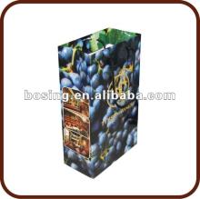 popular paper bag for two bottles of red wine
