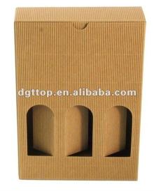 Champagne Glass Gift Corrugated Boxes