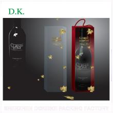 Clear Plastic Red Wine  Packaging / Luxury   Packaging 