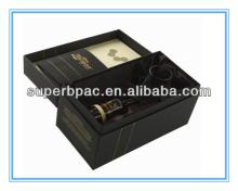 china wholesale customized paper rigid gift boxes for wine glasses in aliaba china