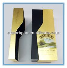 customized paper red wine glass packaging boxes