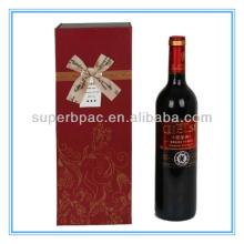 new design red wine glass packing box wholesale