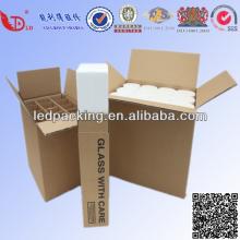 Champagne Corrugated Paper Packaging Box