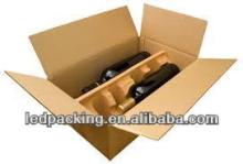 Red wine packaging carton