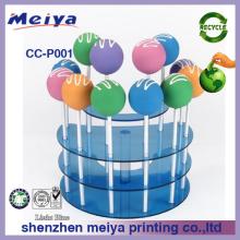 4 tier lollipop cake pop display stand,cardboard cake stand,cardboard display stand