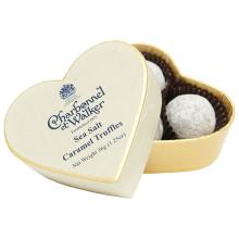 heart shape packing box with customized logo for chocolate