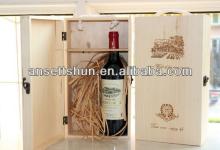 wholesale wine bottle box,wooden made wine champagne box,24 bottles beer box,low price