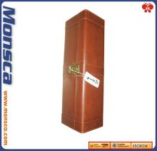 High quality eminent champagne PU wood red wine case