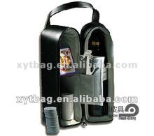PU leather red wine gift box for high quality life