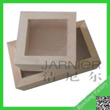 Hot sale customized wooden quran box,cinnamon wood box,custom perforated metal box