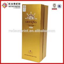 Good single fashionable red wine packaging box