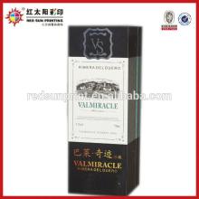 Red Wine Paper Box liquor boxes wine box