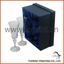 paper champagne flute gift box for champagne glasses