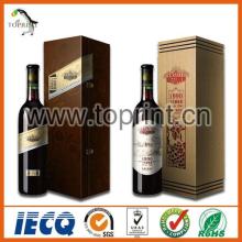 Luxury Red Wine Box ,Wine Box With Logo Printing