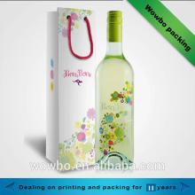 2014 new fancy design champagne gift bag
