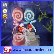 lollipop shape candles