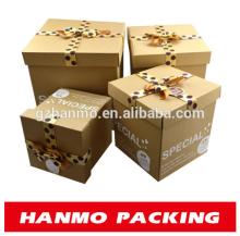 accept custom order gift packing box/champagne glass gift box wholesale