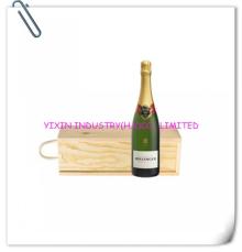 2014 Champagne wooden case with sliding lid