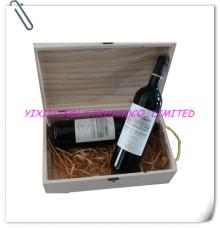 2014 Pine wooden red wine case for 2 bottles YIXING2168