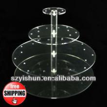 New Wedding Crytal Acrylic 40 Cake Pops Display Stand Cupcakes Lollipop Shelf