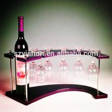 The top grade of acrylic red wine rack