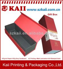 customized champagne bottle gift box high quality factory in China