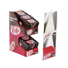 Chocolate bar display unit desktop box chocolate countertop display desktop box