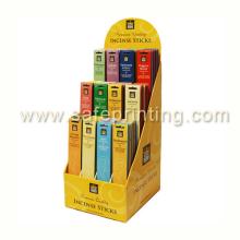 Chocolate bars countertop display unit corrugated cardboard desktop chocolate display showcase displ