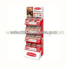 flooring shelf earphone stands for chewing gum display