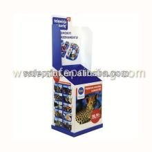 good quality retail shop wine cardboard chewing gum display stand