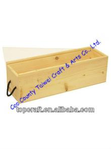 2013 Wooden Wine or Champagne Box Acrylic Lid 1x bottle for sale