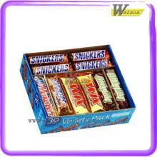 Fashion  Chocolate   Energy   Bars  Printed Paper Counter Display Case
